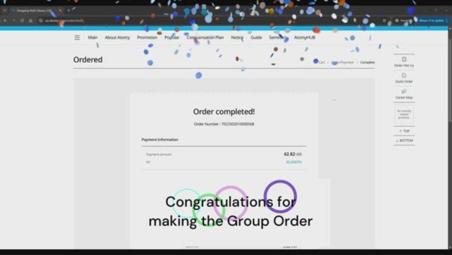 2025 Video Guide for the Group Order