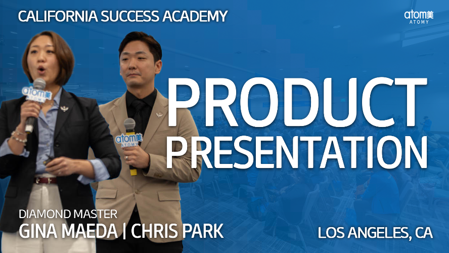 2025 January California Success Academy - Product Presentation by DM Gina Maeda & Chris Park