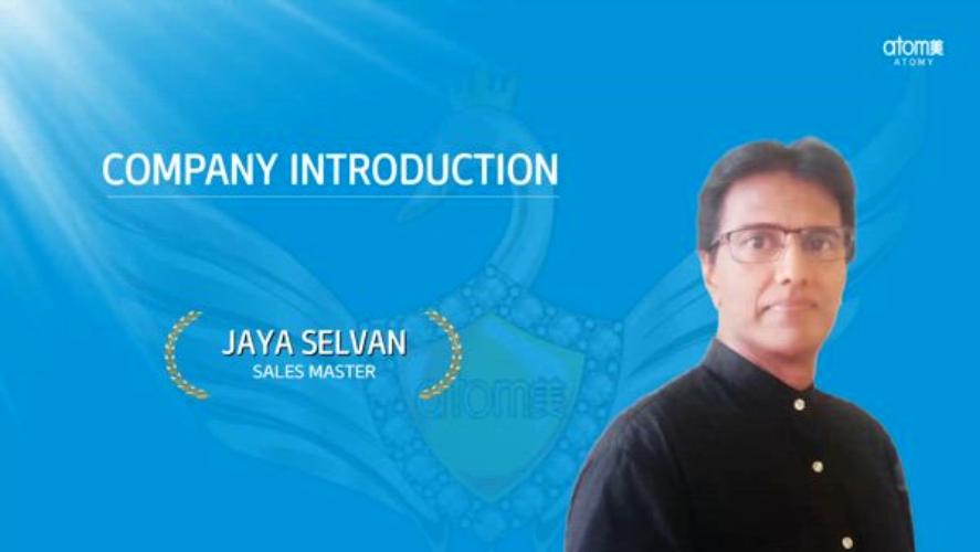 Company Introduction - Jaya Selvan (SM)