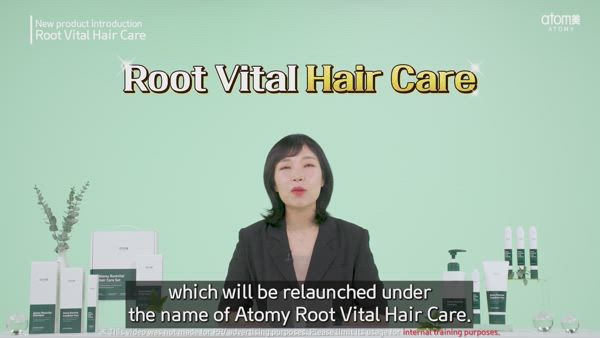 [New Product Info] Atomy Root Vital Hair Care