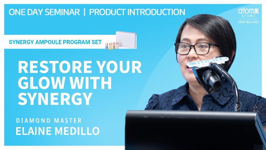 Synergy Ampoule Program Set Product Introduction | DM Elaine Medillo | May One Day Seminar [09.05.2026]