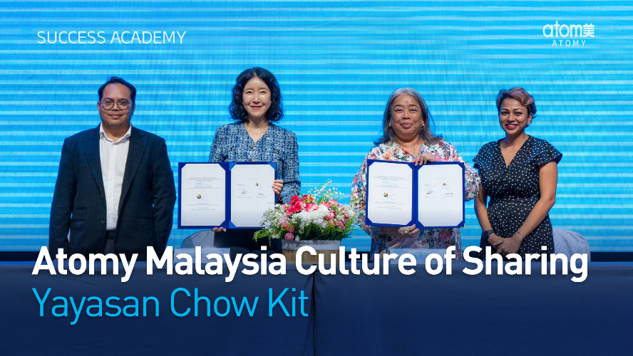 A Little Care, A Brighter Future | Atomy Malaysia Culture of Sharing with Yayasan Chow Kit