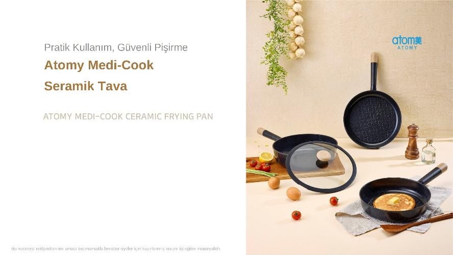 Atomy Medi-Cook Seramik Tava