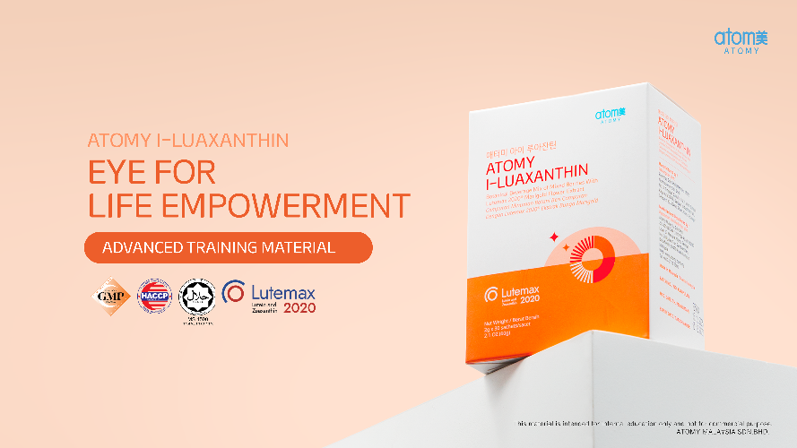 [Product PPT] Atomy I-luaxanthin - Advance Training Material (ENG)