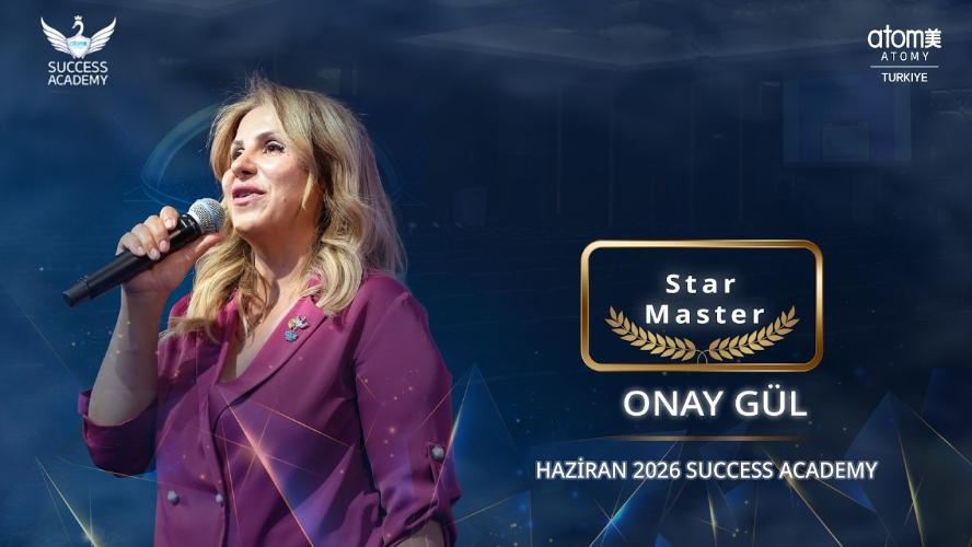 Atomy Star Master - Onay G&uuml;l - Haziran 2026 Success Academy