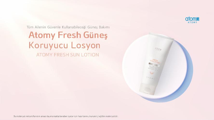 Atomy Fresh G&uuml;neş Koruyucu Losyon