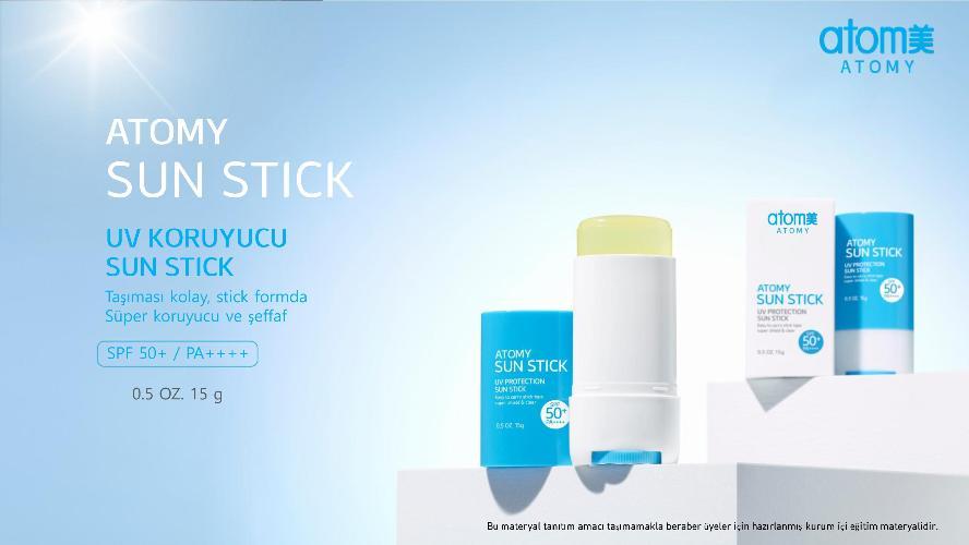 Atomy Sun Stick Şimdi T&uuml;rkiye'de