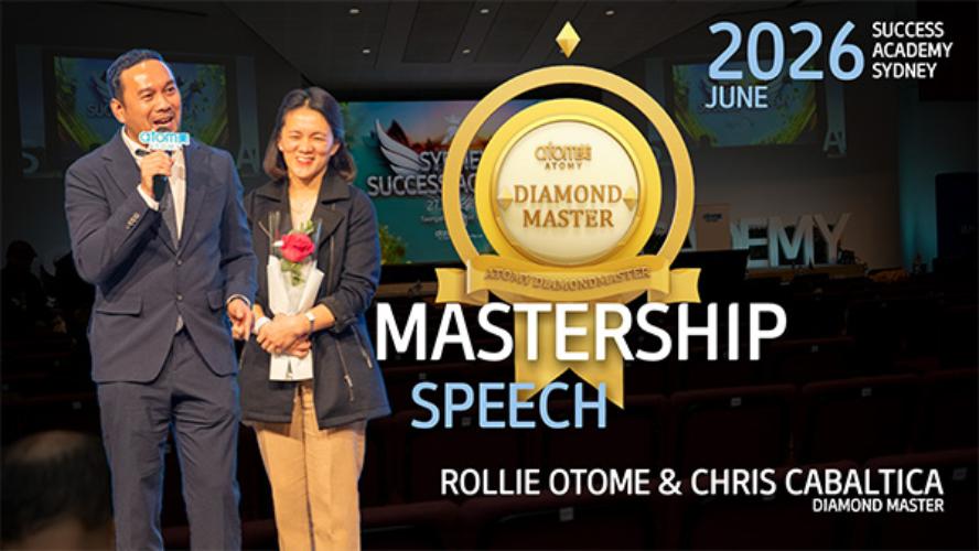 Diamond Master Promotion - DM Chris Cabaltica & Rollie Otome - Sydney Success Academy 2026.06.27