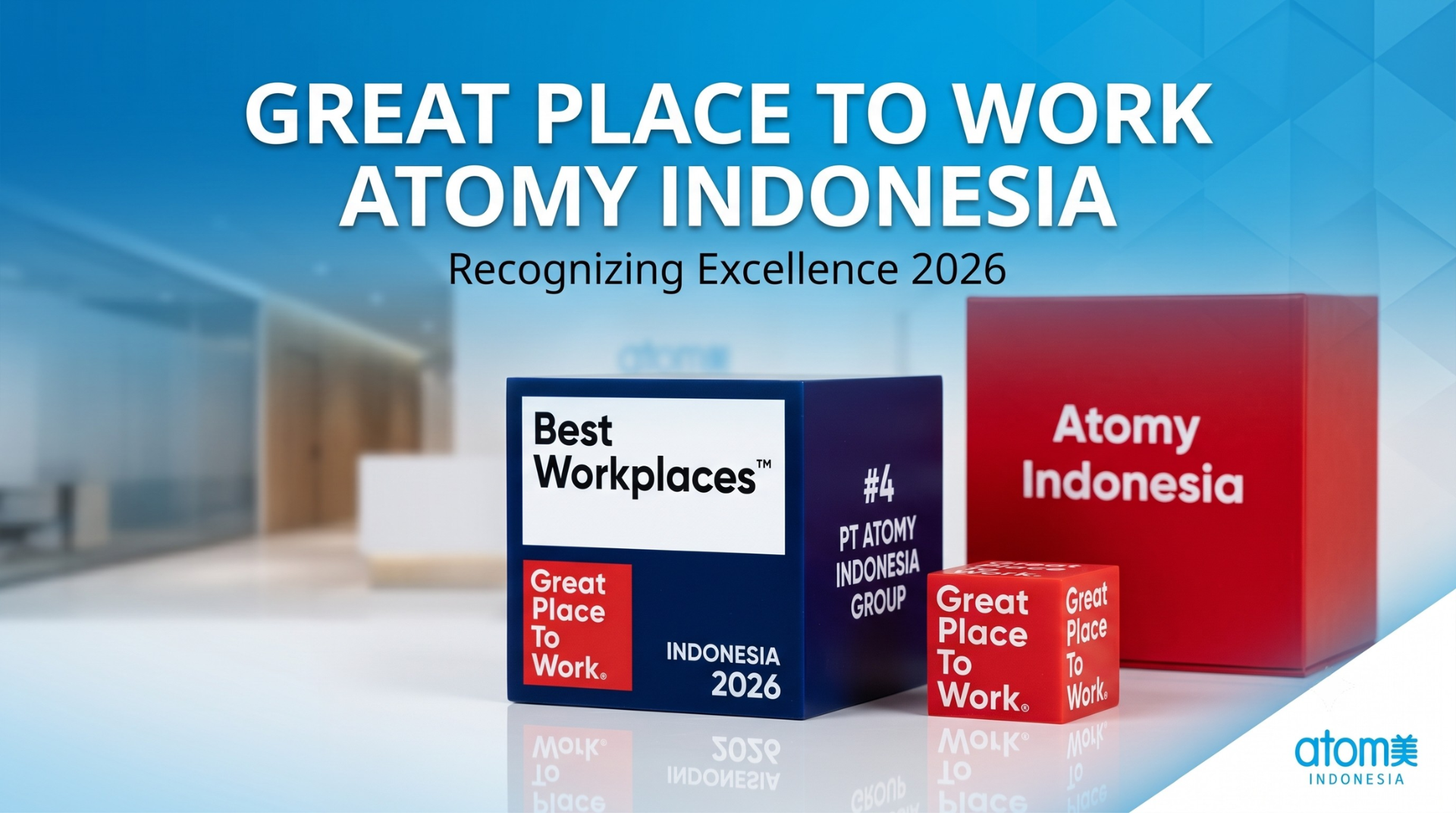 Atomy Indonesia Raih Penghargaan "Best Workplaces in Indonesia 2026"