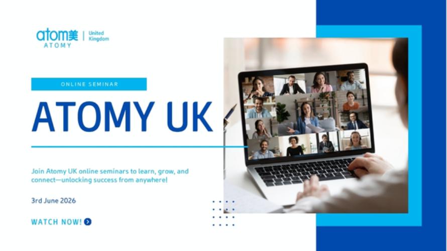 Atomy UK Online Seminar - 3rd June 2026