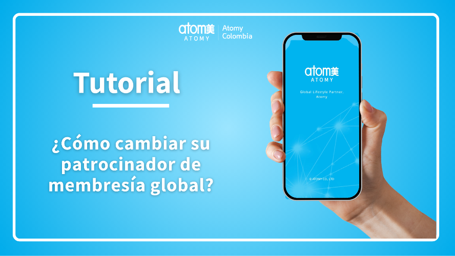 Tutorial &iquest;C&oacute;mo cambiar su patrocinador de membres&iacute;a global?