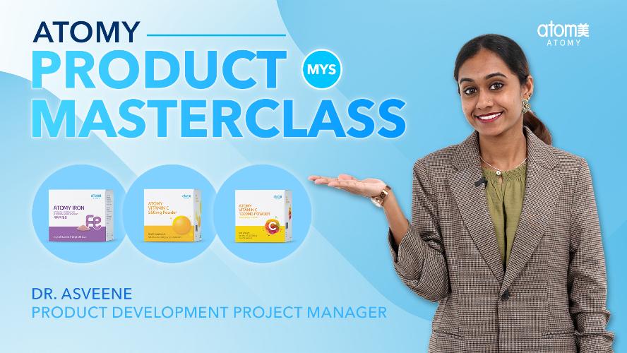 Atomy Product Masterclass | Vitamin C & Iron | Dr. Asveene (MYS)