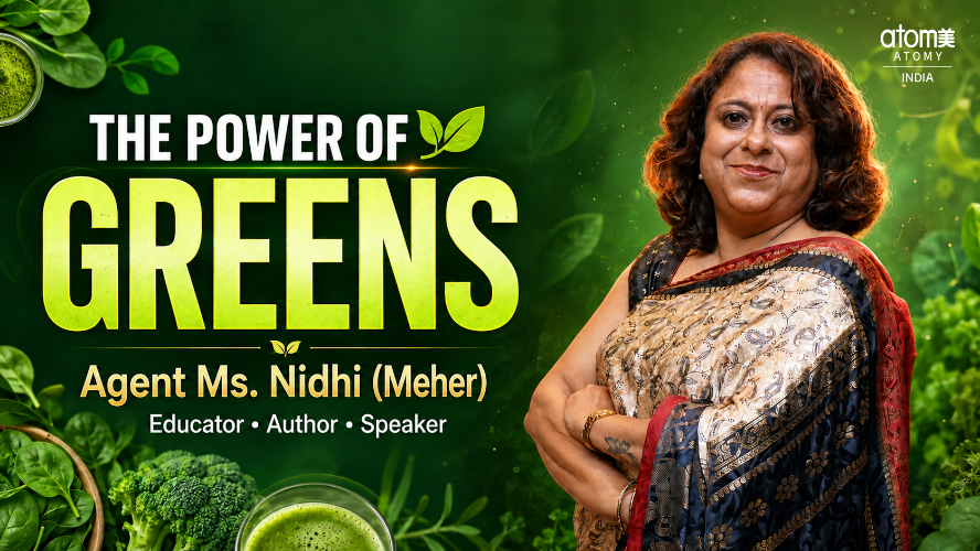 Unlock the Power of Greens | Healthy Living with Agent Ms. Nidhi (Meher) | July 2026