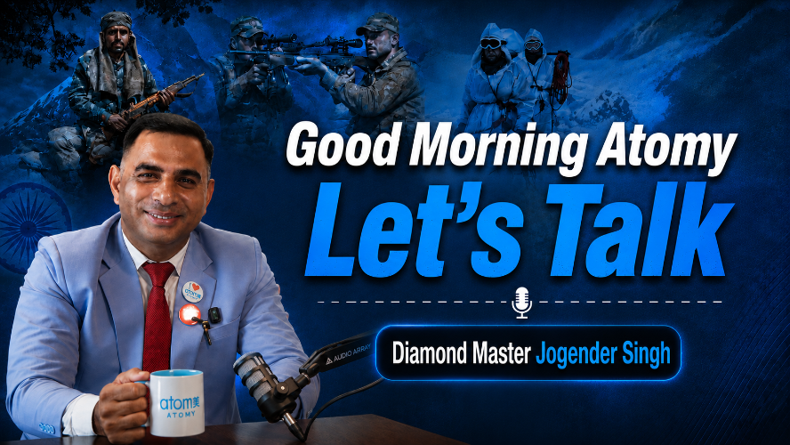  Coming Soon | Good Morning Atomy &ndash; Let&rsquo;s Talk with DM Jogender Singh