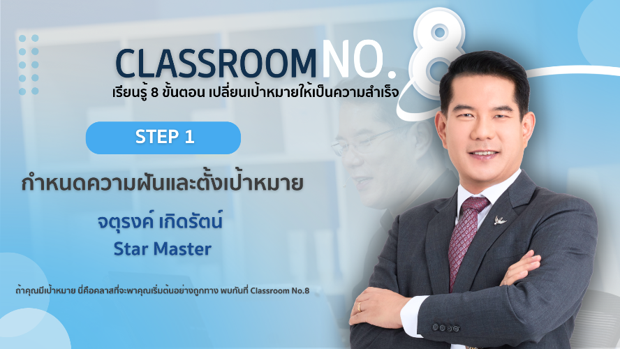 STEP 1 - กำหนดความฝันและตั้งเป้าหมาย