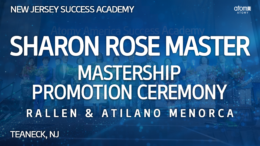 2026 July New Jersey Success Academy - Mastership Promotion Ceremony -  Sharon Rose Master Rallen & Atilano Menorca
