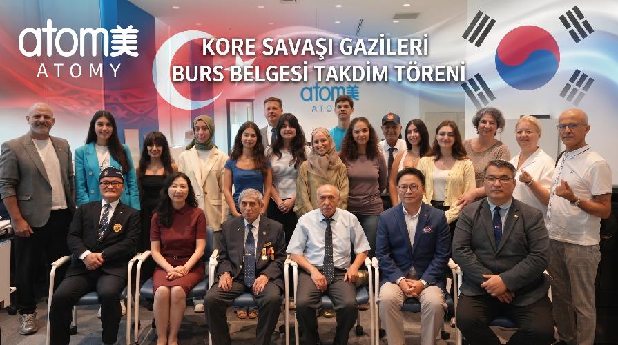 Kore Savaşı Gazileri Anma Derneği Burs Belgesi Takdim T&ouml;reni