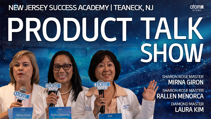 2026 July New Jersey Success Academy - Product Talk Show - Sharon Rose Master Mirna Giron, Rallen Menorca Diamond Master Laura Kim