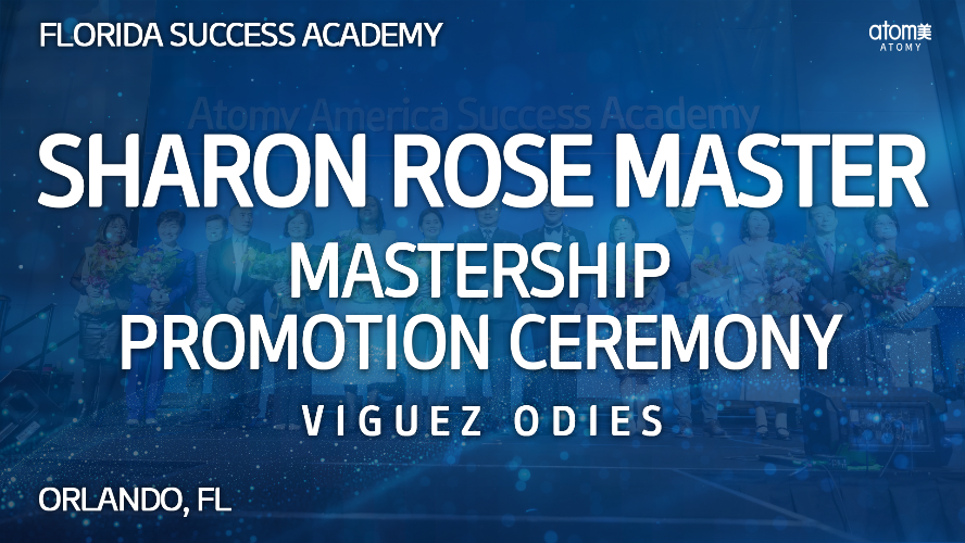 2026 August Florida Success Academy  - Mastership Promotion Ceremony - Sharon Rose Master Viguez Odies