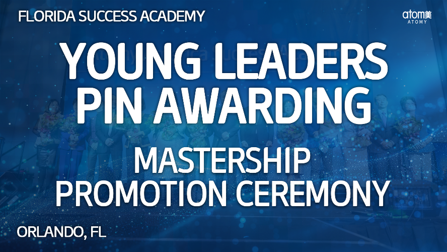 2026 August Florida Success Academy - Mastership Promotion Ceremony - Young Leaders Pin Awarding
