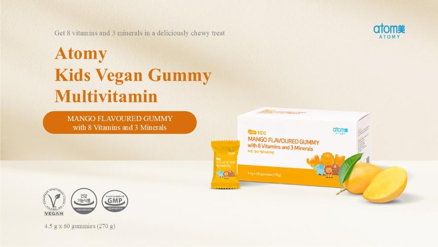 [Product PPT] Atomy Kids Vegan Gummy Multivitamin (ENG)