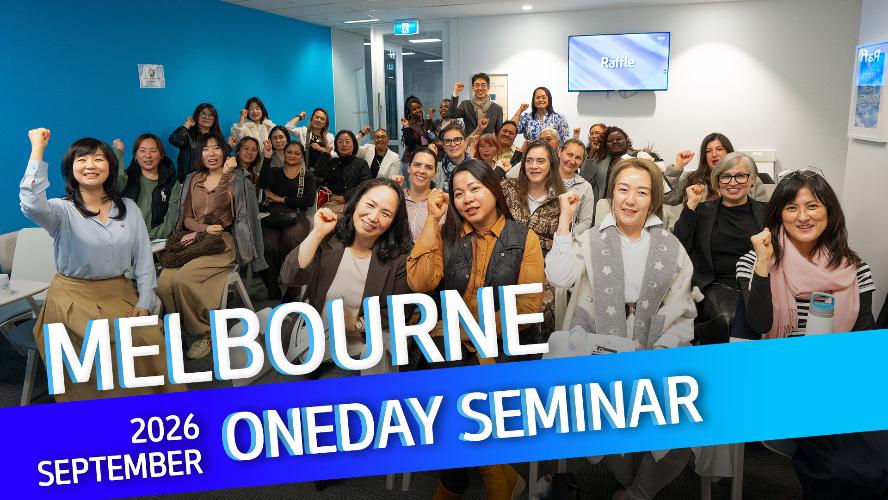 2026 - Melbourne September 11 One-Day Seminar