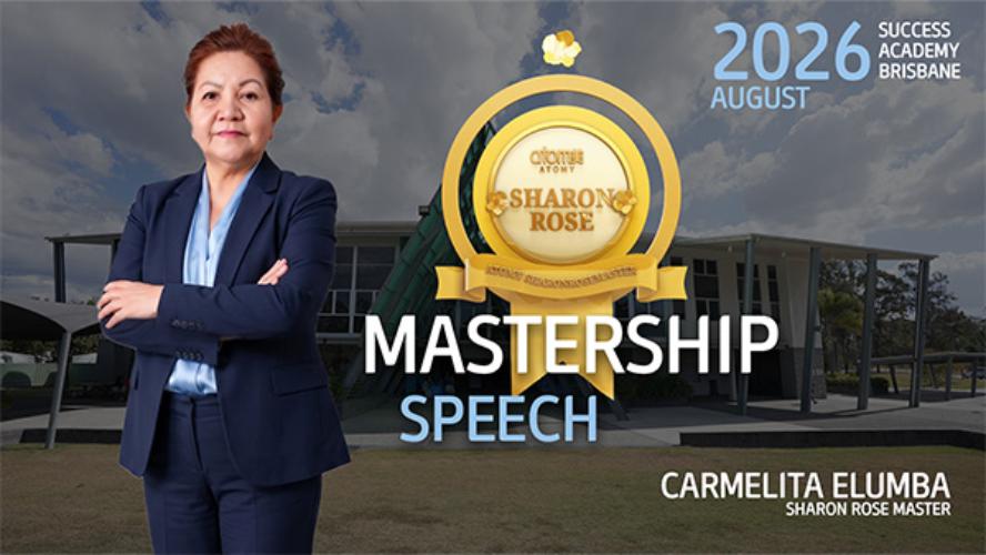 Sharon Rose Master Promotion - SRM Carmelita Elimba - Brisbane Success Academy 2026.08.29
