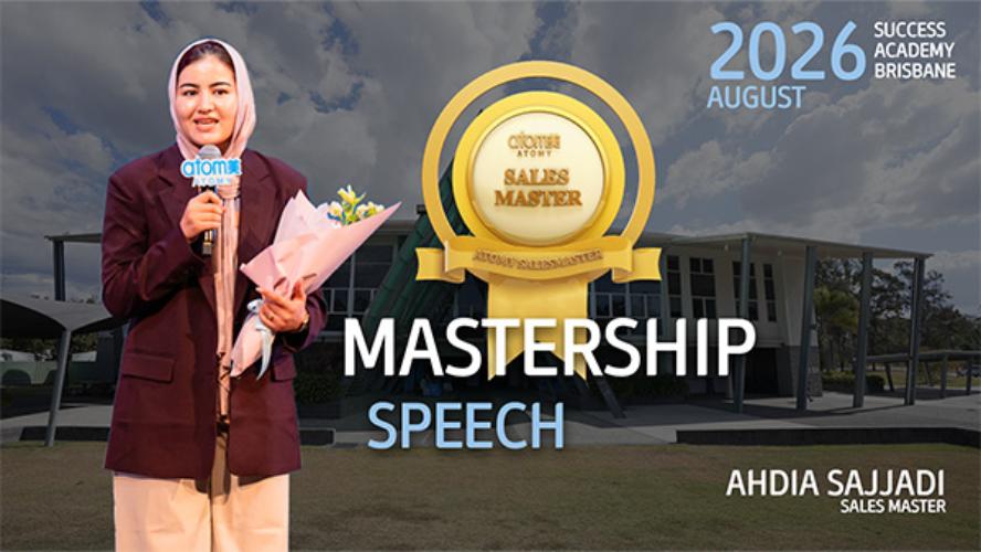 Sales Master Promotion - SM Ahdia Sajjadi - Brisbane Success Academy 2026.08.29