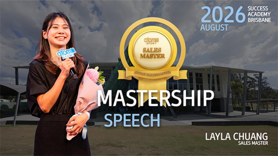 Sales Master Promotion - SM Layla Chuang - Brisbane Success Academy 2026.08.29