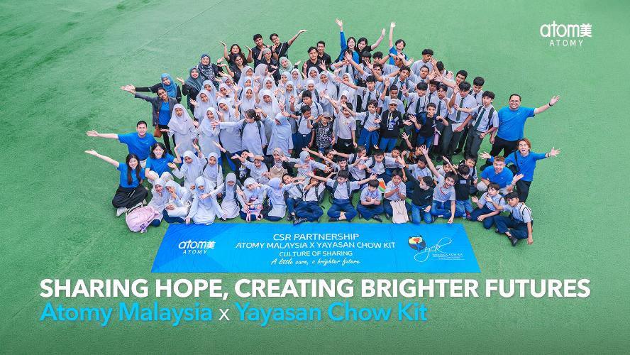 Sharing Hope, Creating Brighter Futures | Atomy Malaysia x Yayasan Chow Kit