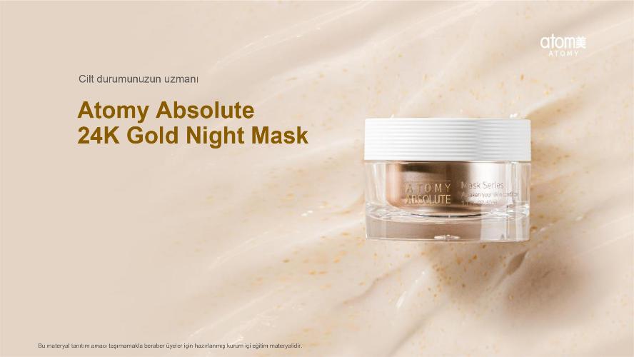 Atomy Absolute 24K Gold Night Mask