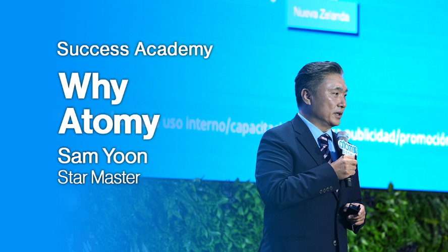 [ESP] Why Atomy? _ Star Master Sam Yoon