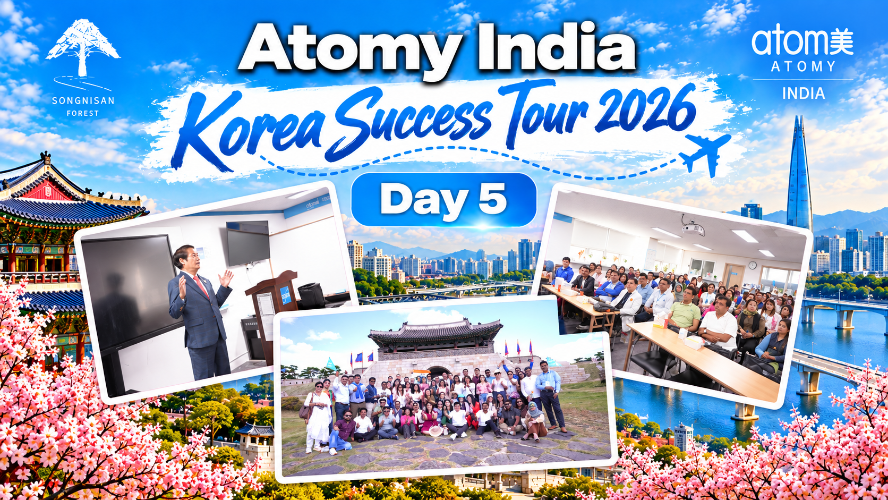  Atomy India Success Tour 2026 | Day 5 🇰🇷 Inspiring Session & Korea Highlights